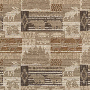 D2687 Moose Neutral by Charlotte Fabric