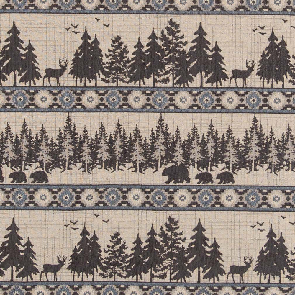 D2691 Forest Sky by Charlotte Fabric Novelty Tapestry 55% Polyester, 45% Viscose Asia Exceeds 110,000 Wyzenbeek Rubs </p><p>Repeat: Horizontal 14" x Vertical 13.75" 54 Inches - Fabric Carolina -