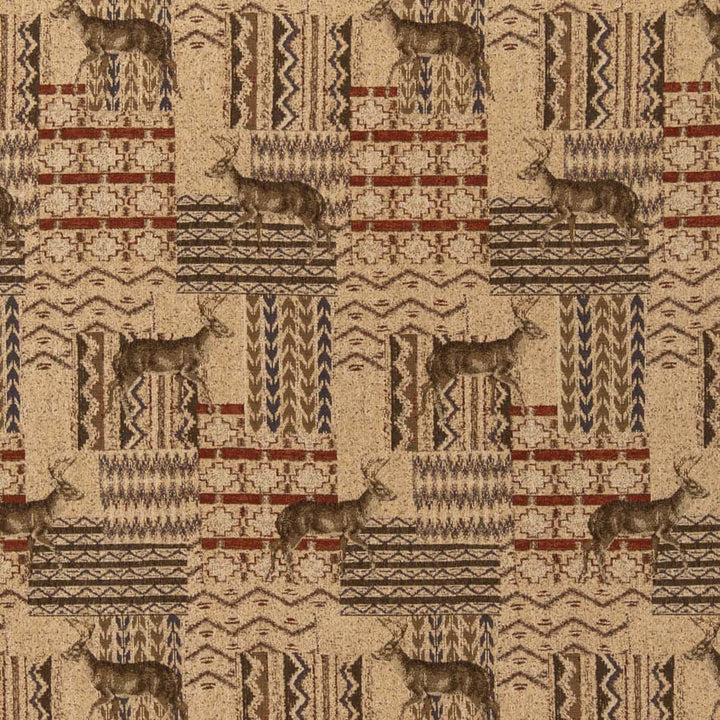 D2695 Whitetail by Charlotte Fabric Novelty Tapestry 50% Acrylic, 40% Polyester, 10% Cotton Asia Exceeds 70,000 Wyzenbeek Rubs </p><p>Repeat: Horizontal 13.5" x Vertical 27" 54 Inches - Fabric Carolina -