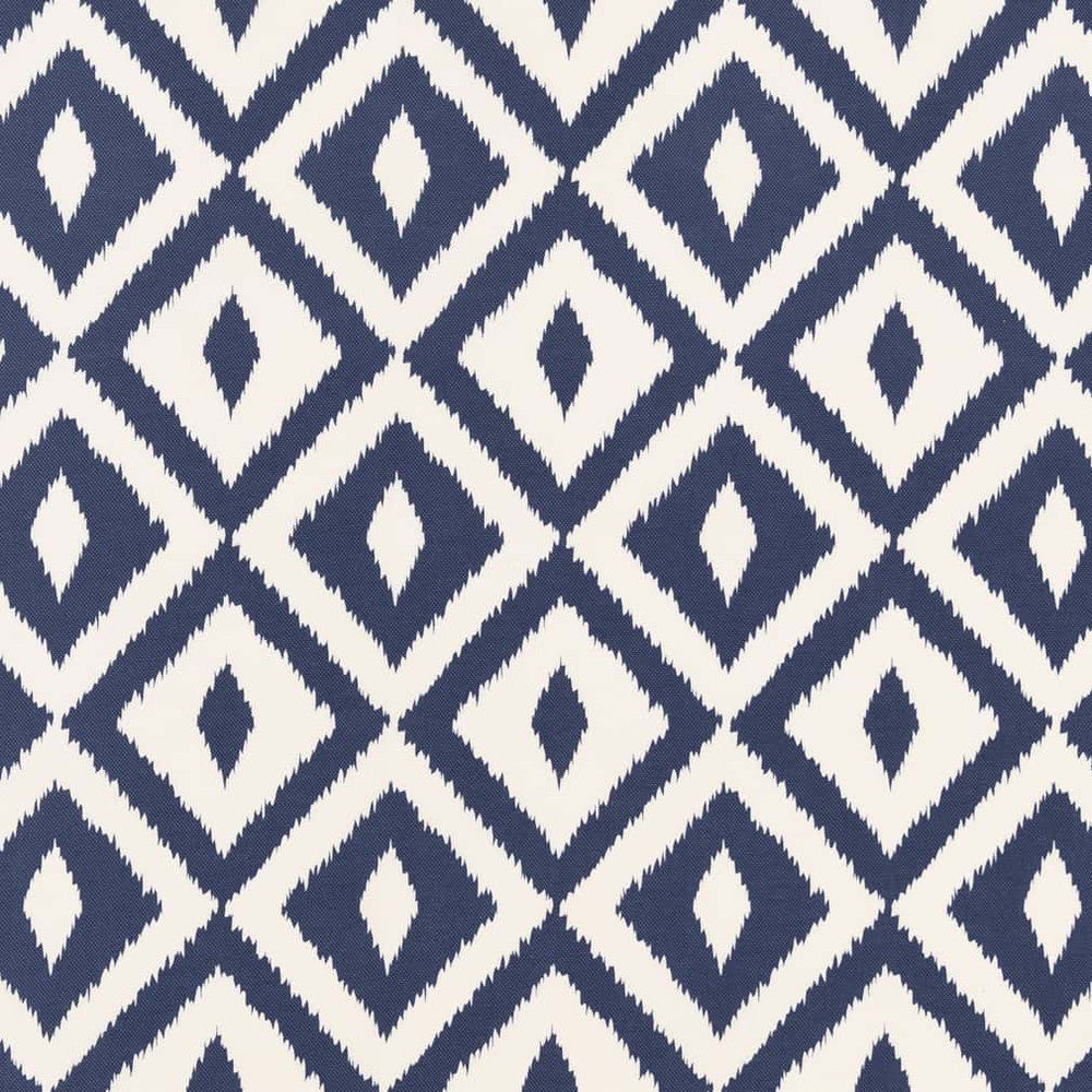 D2711 Denim by Charlotte Fabric Patio Prints II 100% Spun Polyester Asia Exceeds 60,000 Wyzenbeek Rubs </p><p>Repeat: Horizontal 4.5" x Vertical 4.5" 54 Inches - Fabric Carolina -