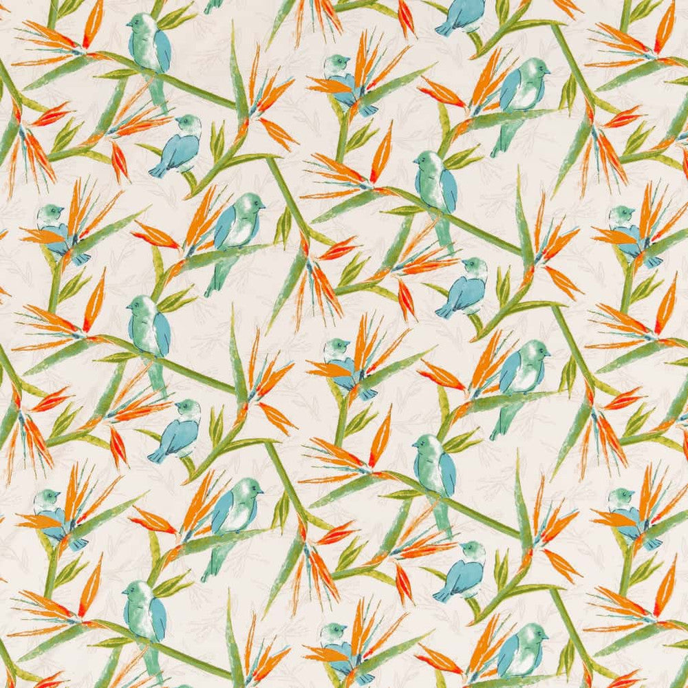 D2753 Tropical by Charlotte Designer Fabric Patio Prints II 100% Spun Polyester Asia Exceeds 60,000 Wyzenbeek Rubs </p><p>Repeat: Horizontal 25" x Vertical 12.5" 54 Inches - Swanky Fabrics -
