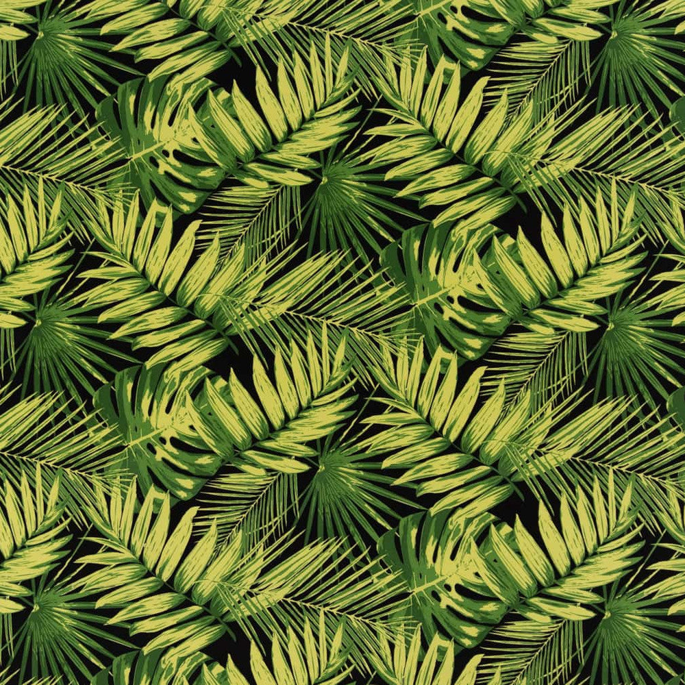 D2766 Noir by Charlotte Fabric Patio Prints II 100% Spun Polyester Asia Exceeds 60,000 Wyzenbeek Rubs </p><p>Repeat: Horizontal 25" x Vertical 12.5" 54 Inches - Fabric Carolina -