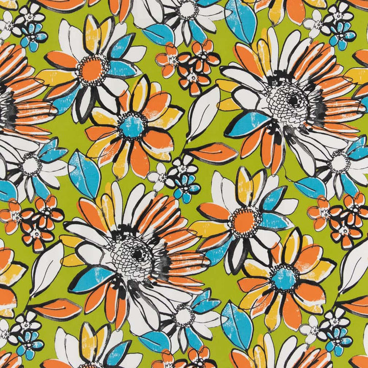 D2770 Chartreuse by Charlotte Fabric Patio Prints II 100% Spun Polyester Asia Exceeds 60,000 Wyzenbeek Rubs </p><p>Repeat: Horizontal 25.5" x Vertical 25.5" 54 Inches - Fabric Carolina -