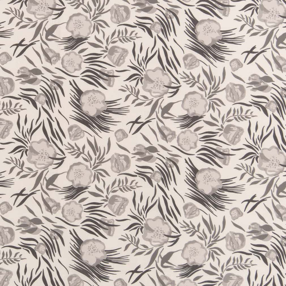 D2909 Graphite by Charlotte Fabric Crypton Prints 100% Polyester Asia Exceeds 60,000 Wyzenbeek Rubs </p><p>Repeat: Horizontal 18" x Vertical 11.75" 54 Inches - Fabric Carolina -