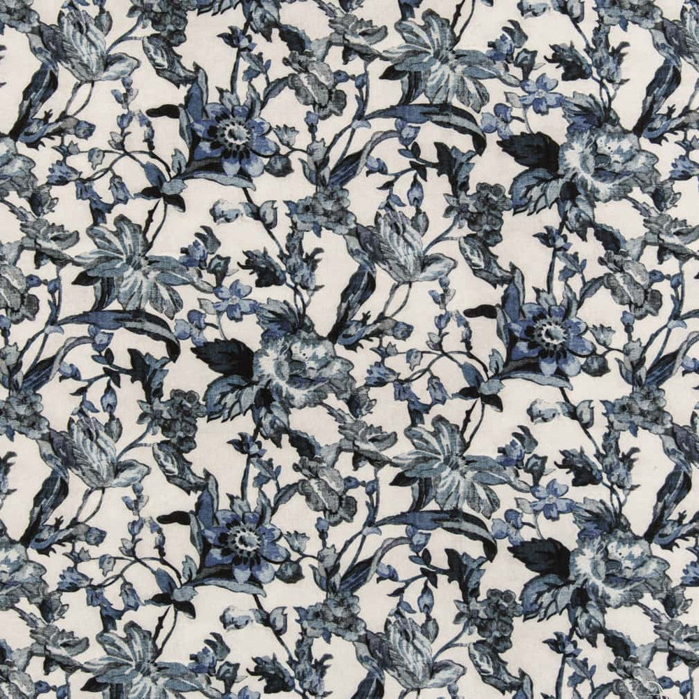 D2912 Sapphire by Charlotte Fabric Crypton Prints 100% Polyester Asia Exceeds 60,000 Wyzenbeek Rubs </p><p>Repeat: Horizontal 27" x Vertical 17.75" 54 Inches - Fabric Carolina -