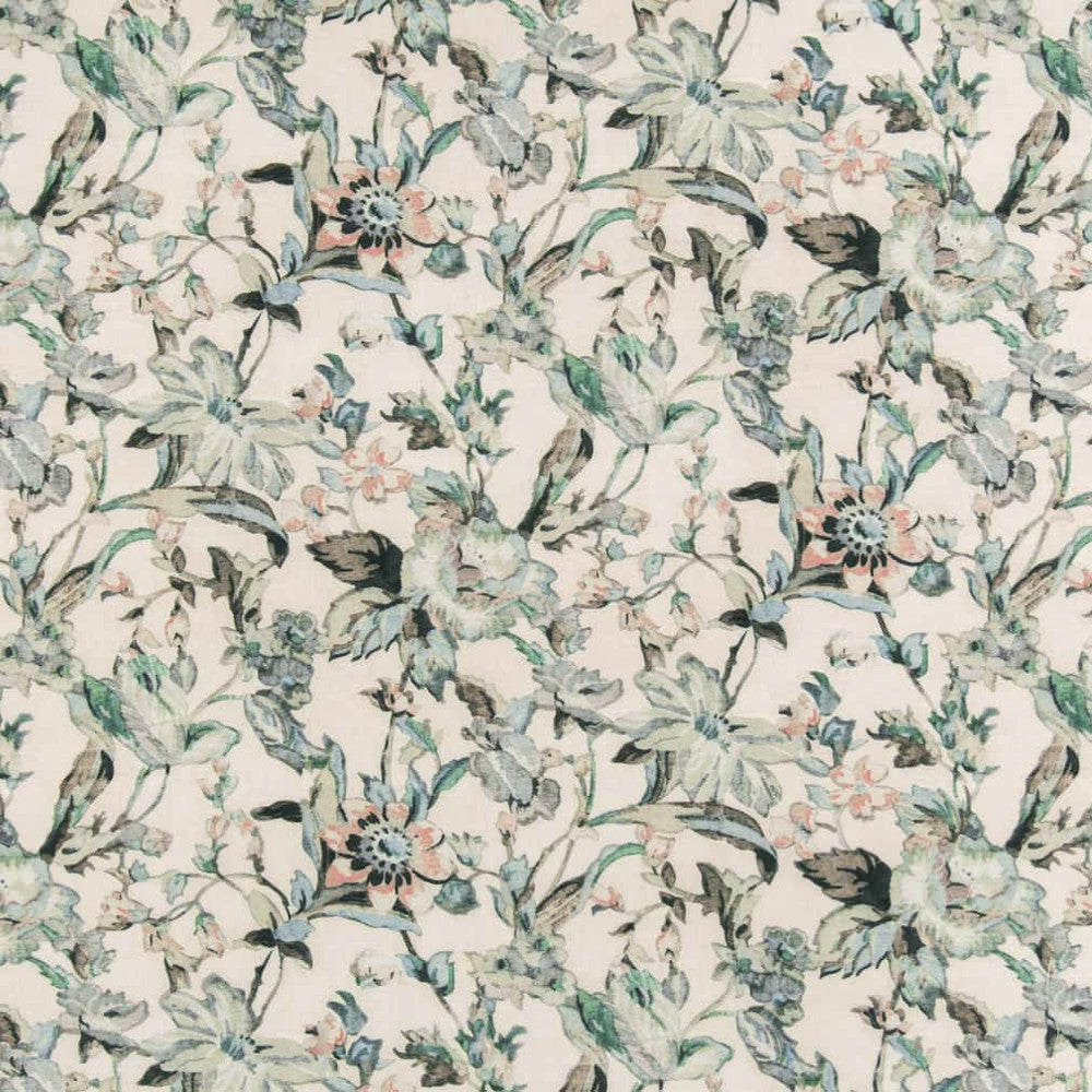 D2913 Seacrest by Charlotte Fabric Crypton Prints 100% Polyester Asia Exceeds 60,000 Wyzenbeek Rubs </p><p>Repeat: Horizontal 27" x Vertical 17.75" 54 Inches - Fabric Carolina -