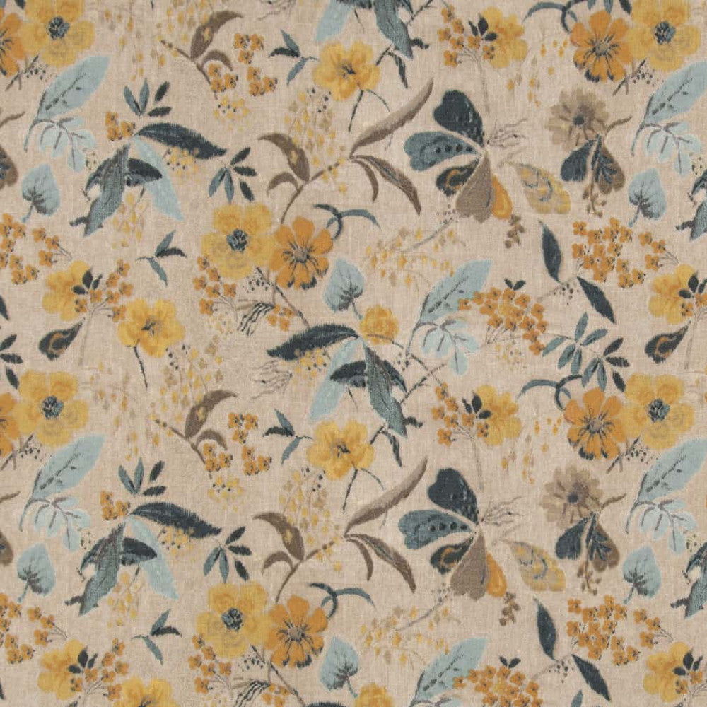 D2917 Peacock by Charlotte Fabric Crypton Prints 100% Polyester Asia Exceeds 60,000 Wyzenbeek Rubs </p><p>Repeat: Horizontal 27" x Vertical 16.75" 54 Inches - Fabric Carolina -