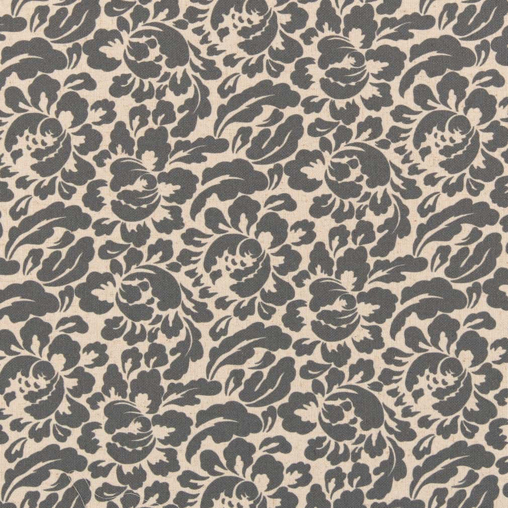 D2954 Slate by Charlotte Fabric Crypton Prints 92% Polyester, 8% Linen Asia Exceeds 60,000 Wyzenbeek Rubs </p><p>Repeat: Horizontal 18" x Vertical 11" 54 Inches - Fabric Carolina -