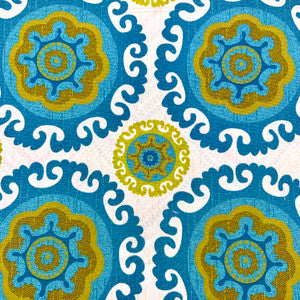 Outdoor Sundial Green by Europatex Fabric