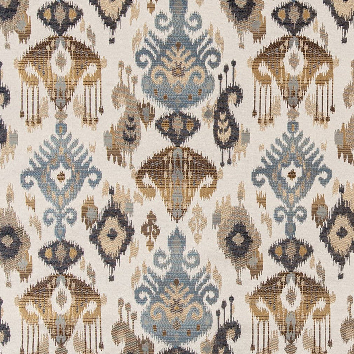 D3030 Azure by Charlotte Designer Fabric Cityscapes II 100% Polyester Asia Exceeds 30,000 Wyzenbeek Rubs (Heavy Duty) </p><p>Repeat: Horizontal 15" x Vertical 15" 54 Inches - Swanky Fabrics -