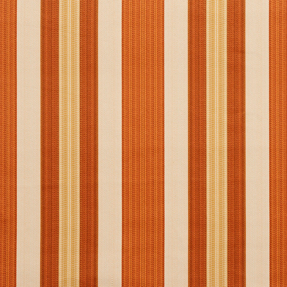 D304 Amber Noble Stripe by Charlotte Fabric Old World Classics 70% Polyester, 30% Cotton Spain Exceeds 30,000 Wyzenbeek Rubs (Heavy Duty) Horizontal: 7" 54 Inches - Fabric Carolina -