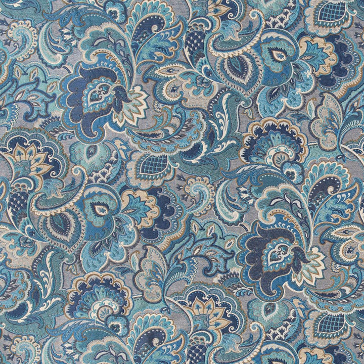 D3075 Sapphire by Charlotte Fabric Cityscapes II 55% Rayon, 45% Polyester Asia Exceeds 120,000 Wyzenbeek Rubs (Heavy Duty) </p><p>Repeat: Horizontal 28.5" x Vertical 26" 54 Inches - Fabric Carolina -