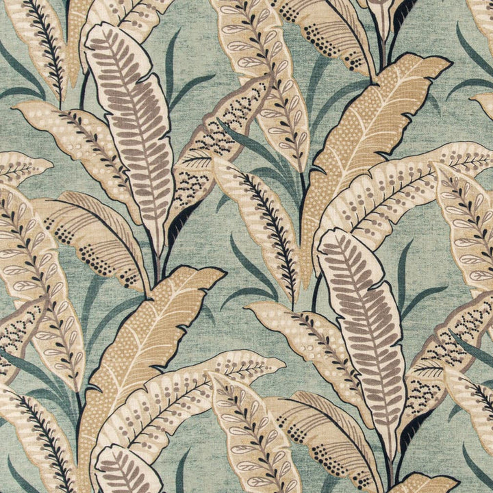 D3308 Aqua by Charlotte Designer Fabric Linen Prints 95% Polyester, 5% Linen Asia Exceeds 100,000 Wyzenbeek Rubs (Heavy Duty) </p><p>Repeat: Horizontal 28" x Vertical 26" 54 Inches - Swanky Fabrics -