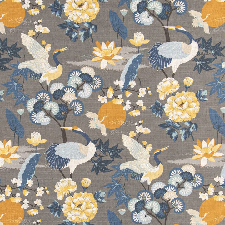 D3314 Stone by Charlotte Designer Fabric Linen Prints 91% Polyester, 9% Linen Asia Exceeds 100,000 Wyzenbeek Rubs (Heavy Duty) </p><p>Repeat: Horizontal 28" x Vertical 27.5" 54 Inches - Swanky Fabrics -