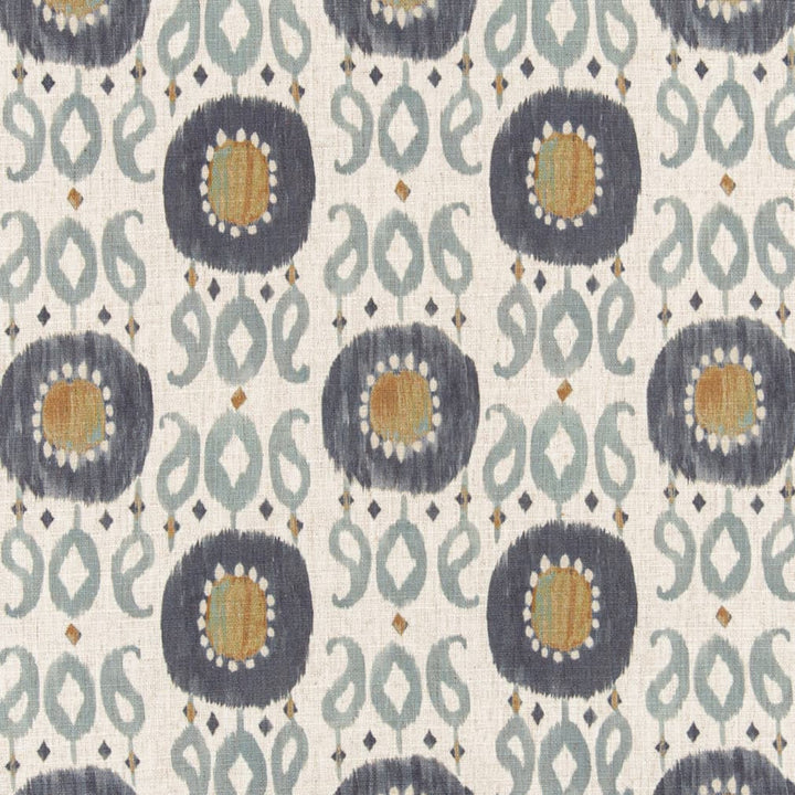 D3324 Slate by Charlotte Fabric Linen Prints 91% Polyester, 9% Linen Asia Exceeds 100,000 Wyzenbeek Rubs (Heavy Duty) </p><p>Repeat: Horizontal 9" x Vertical 11.5" 54 Inches - Fabric Carolina -