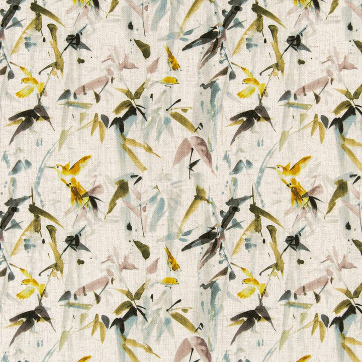 D3325 Goldenrod by Charlotte Designer Fabric Linen Prints 95% Polyester, 5% Linen Asia Exceeds 100,000 Wyzenbeek Rubs (Heavy Duty) </p><p>Repeat: Horizontal 13.5" x Vertical 12.5" 54 Inches - Swanky Fabrics -