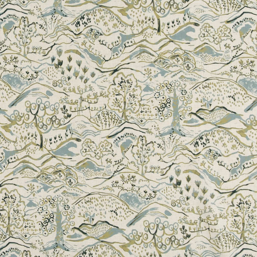 D3336 Fern by Charlotte Fabric Linen Prints 95% Polyester, 5% Linen Asia Exceeds 100,000 Wyzenbeek Rubs (Heavy Duty) </p><p>Repeat: Horizontal 28" x Vertical 27.5" 54 Inches - Fabric Carolina -
