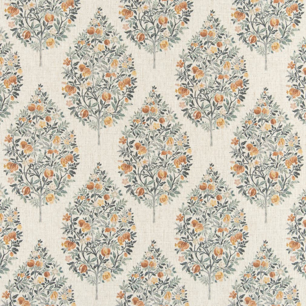 D3338 Copper by Charlotte Fabric Linen Prints 91% Polyester, 9% Linen Asia Exceeds 100,000 Wyzenbeek Rubs (Heavy Duty) </p><p>Repeat: Horizontal 11" x Vertical 14.5" 54 Inches - Fabric Carolina -