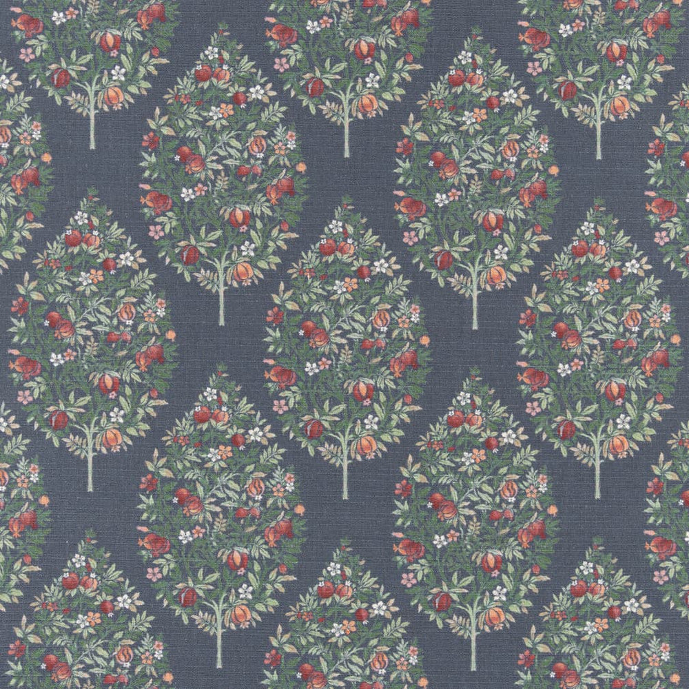 D3341 Navy by Charlotte Designer Fabric Linen Prints 91% Polyester, 9% Linen Asia Exceeds 100,000 Wyzenbeek Rubs (Heavy Duty) </p><p>Repeat: Horizontal 11" x Vertical 14.5" 54 Inches - Swanky Fabrics -