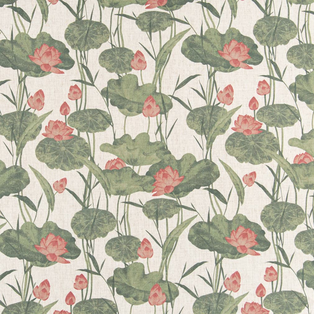 D3346 Blush by Charlotte Designer Fabric Linen Prints 91% Polyester, 9% Linen Asia Exceeds 100,000 Wyzenbeek Rubs (Heavy Duty) </p><p>Repeat: Horizontal 18" x Vertical 18" 54 Inches - Swanky Fabrics -