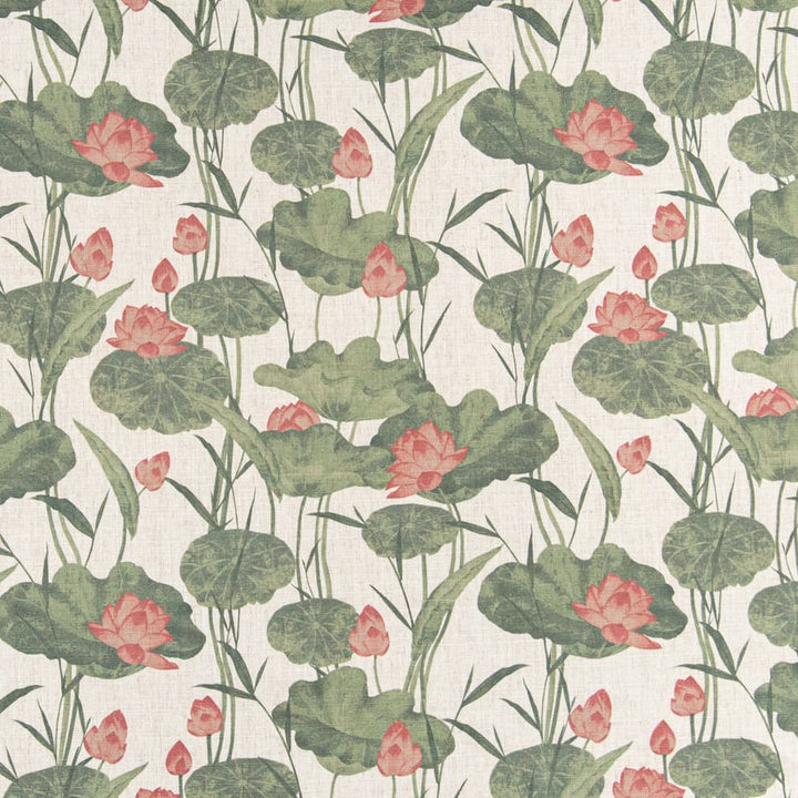 D3346 Blush by Charlotte Fabric Linen Prints 91% Polyester, 9% Linen Asia Exceeds 100,000 Wyzenbeek Rubs (Heavy Duty) </p><p>Repeat: Horizontal 18" x Vertical 18" 54 Inches - Fabric Carolina -