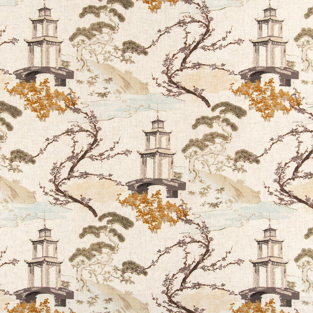 D3354 Ivory by Charlotte Fabric Linen Prints 95% Polyester, 5% Linen Asia Exceeds 100,000 Wyzenbeek Rubs (Heavy Duty) </p><p>Repeat: Horizontal 22.5" x Vertical 22.5" 54 Inches - Fabric Carolina -