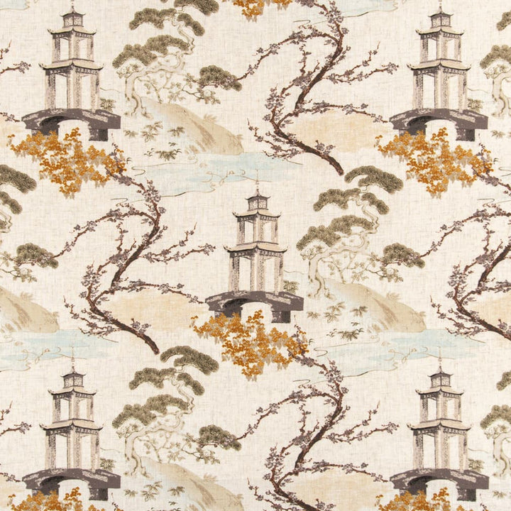 D3354 Ivory by Charlotte Fabric Linen Prints 95% Polyester, 5% Linen Asia Exceeds 100,000 Wyzenbeek Rubs (Heavy Duty) </p><p>Repeat: Horizontal 22.5" x Vertical 22.5" 54 Inches - Fabric Carolina -