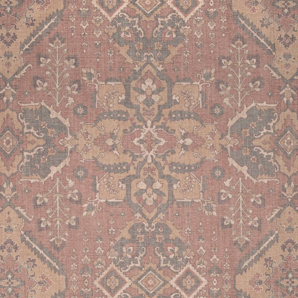 D4116 by Charlotte Fabric Cultural Motifs 50% Polyester, 24% Cotton, 14% Linen, 12% Viscose Turkey Exceeds 90,000 Wyzenbeek Rubs (Heavy Duty) Horizontal 27" x Vertical 27" 54 Inches - Fabric Carolina -