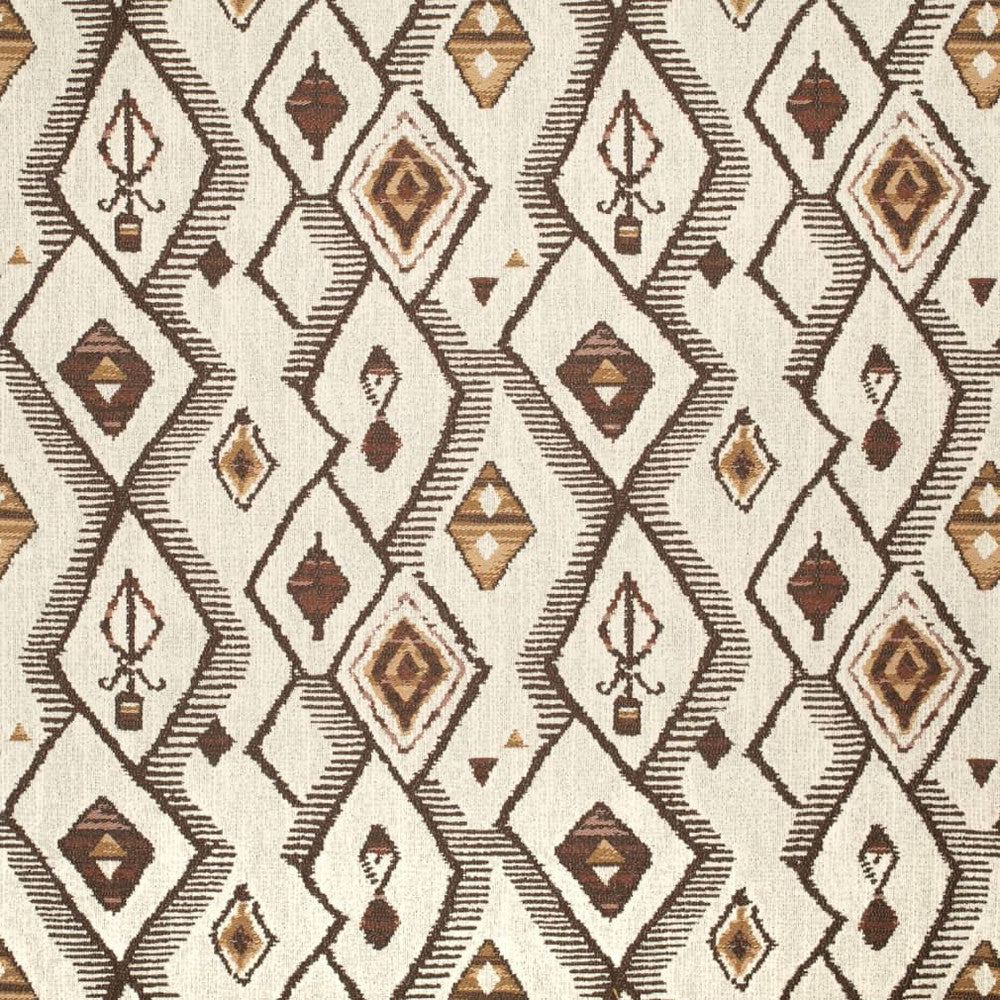 D4126 by Charlotte Fabric Cultural Motifs 100% Polyester Asia Exceeds 80,000 Wyzenbeek Rubs (Heavy Duty) Horizontal 14" x Vertical 14.5" 54 Inches - Fabric Carolina -