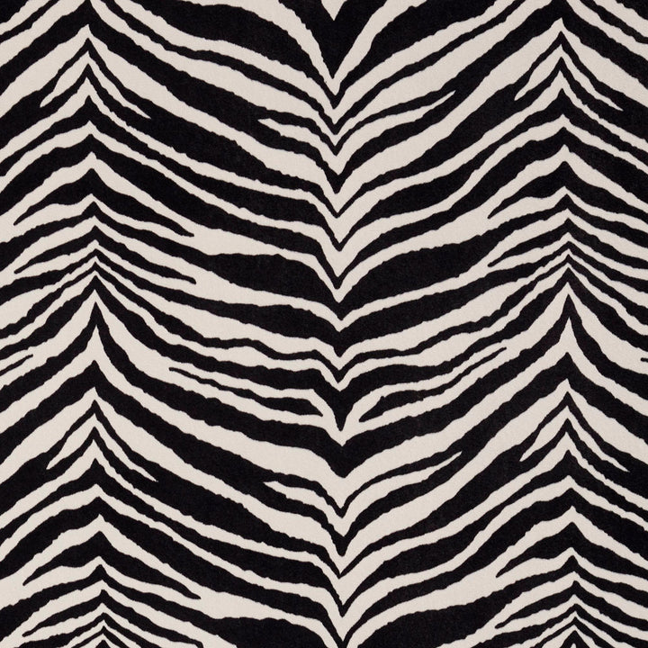 D414 Zebra by Charlotte Fabric Animal Microfibers 100% Nylon Microfiber Made In USA Exceeds 200,000 Wyzenbeek Rubs (Heavy Duty) Horizontal: 14.5" x Vertical: 10.5" 54 Inches - Fabric Carolina -