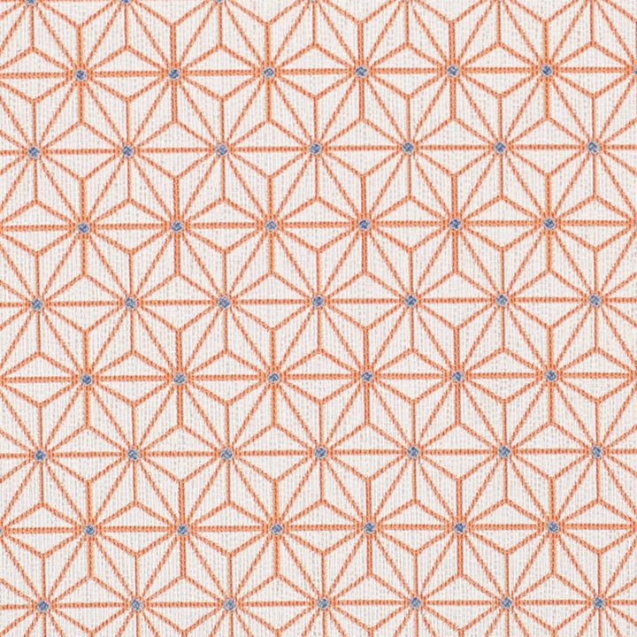 D4312 Orange by Charlotte Fabric Vibrant Wovens II 100% Solution Dyed Polyester, Waterproof Backing Asia Exceeds 100,000 Wyzenbeek Rubs (Heavy Duty) Horizontal 2.5" x Vertical 1.5" 54 Inches - Fabric Carolina -