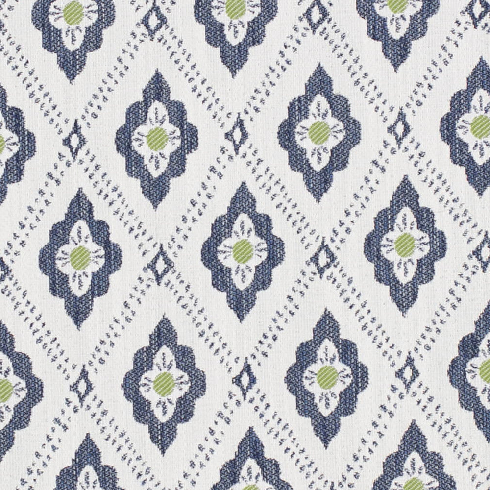 D4330 Sapphire by Charlotte Fabric Vibrant Wovens II 100% Solution Dyed Polyester, Waterproof Backing Asia Exceeds 100,000 Wyzenbeek Rubs (Heavy Duty) Horizontal 3" x Vertical 4.5" 54 Inches - Fabric Carolina -