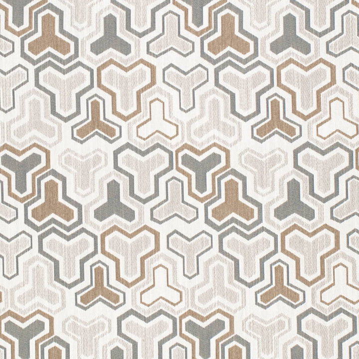 D4337 Caramel by Charlotte Fabric Vibrant Wovens II 100% Solution Dyed Polyester, Waterproof Backing Asia Exceeds 100,000 Wyzenbeek Rubs (Heavy Duty) Horizontal 8" x Vertical 7" 54 Inches - Fabric Carolina -