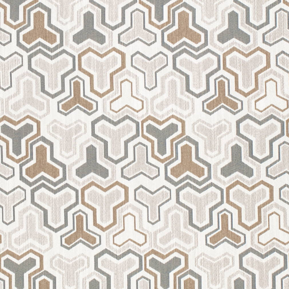 D4337 Caramel by Charlotte Fabric Vibrant Wovens II 100% Solution Dyed Polyester, Waterproof Backing Asia Exceeds 100,000 Wyzenbeek Rubs (Heavy Duty) Horizontal 8" x Vertical 7" 54 Inches - Fabric Carolina -