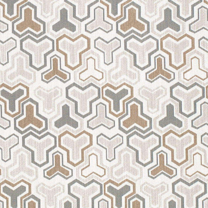 D4337 Caramel by Charlotte Fabric Vibrant Wovens II 100% Solution Dyed Polyester, Waterproof Backing Asia Exceeds 100,000 Wyzenbeek Rubs (Heavy Duty) Horizontal 8" x Vertical 7" 54 Inches - Fabric Carolina -
