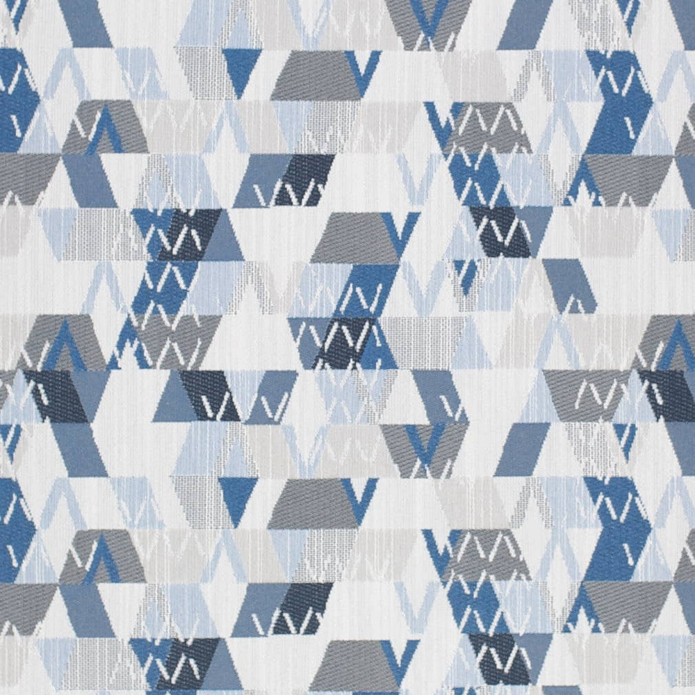 D4349 Blue by Charlotte Fabric Vibrant Wovens II 100% Solution Dyed Polyester, Waterproof Backing Asia Exceeds 100,000 Wyzenbeek Rubs (Heavy Duty) Horizontal 14" x Vertical 10" 54 Inches - Fabric Carolina -