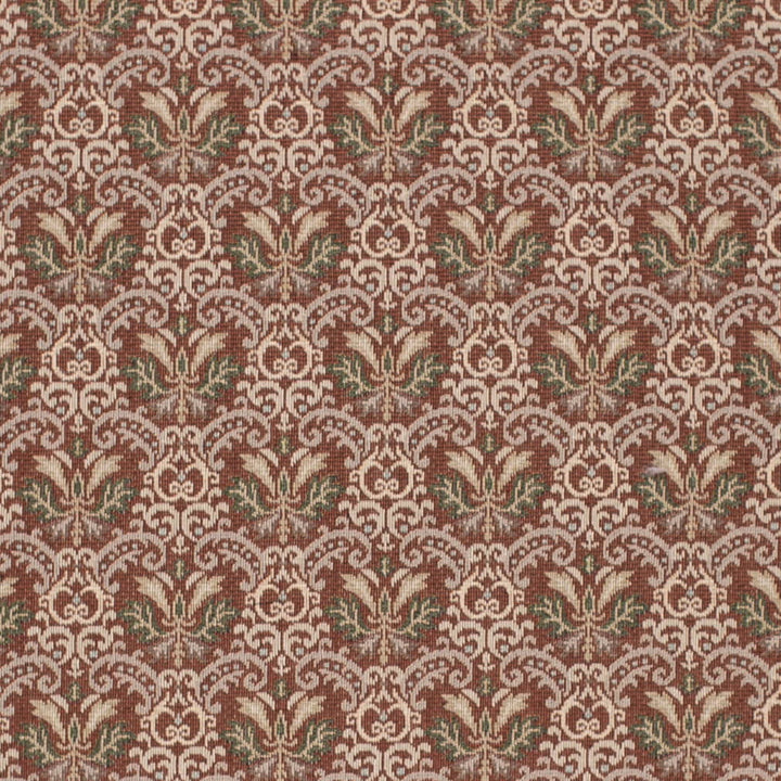 D4365 Brick by Charlotte Fabric Tapestry Classics III 100% Polyester Mexico Exceeds 80,000 Wyzenbeek Rubs (Heavy Duty) Horizontal 5" x Vertical 4" 54 Inches - Fabric Carolina -