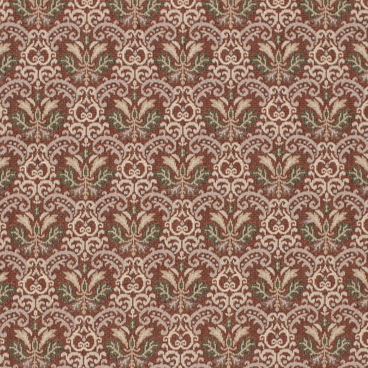 D4365 Brick by Charlotte Fabric Tapestry Classics III 100% Polyester Mexico Exceeds 80,000 Wyzenbeek Rubs (Heavy Duty) Horizontal 5" x Vertical 4" 54 Inches - Fabric Carolina -