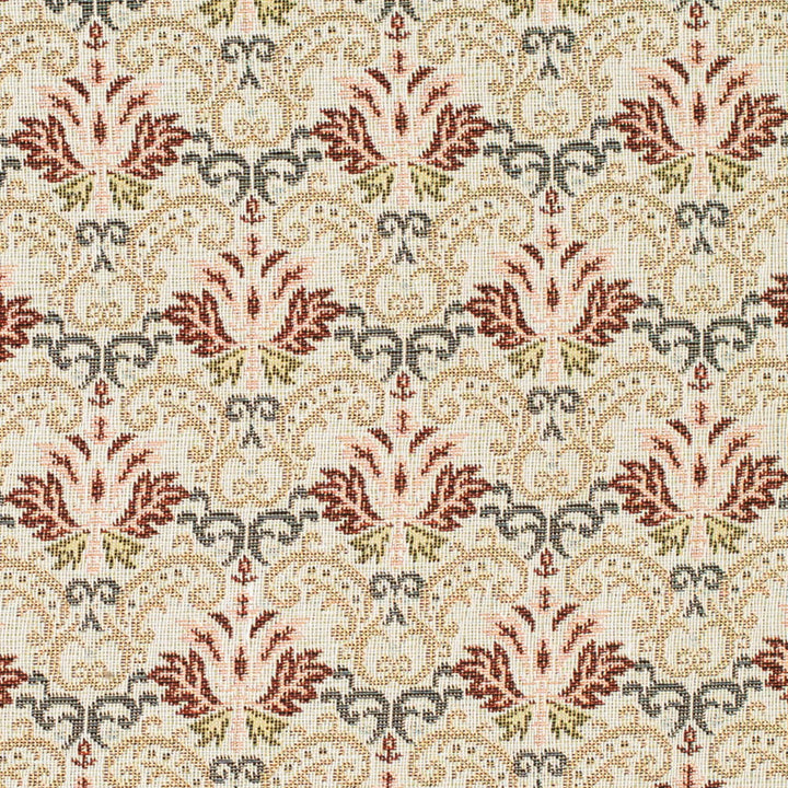 D4367 Tomato by Charlotte Fabric Tapestry Classics III 100% Polyester Mexico Exceeds 80,000 Wyzenbeek Rubs (Heavy Duty) Horizontal 5" x Vertical 4" 54 Inches - Fabric Carolina -