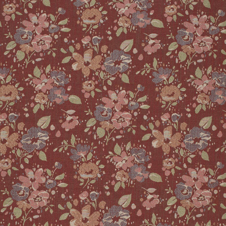 D4385 Persimmon by Charlotte Fabric Tapestry Classics III 100% Polyester Asia Exceeds 90,000 Wyzenbeek Rubs (Heavy Duty) Horizontal 15" x Vertical 15" 54 Inches - Fabric Carolina -