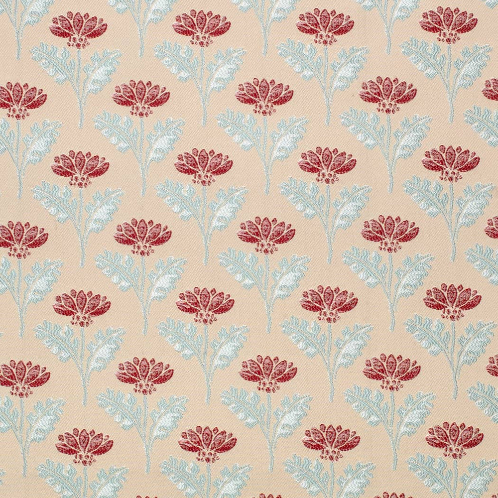 D4420 Grace Cardinal by Charlotte Fabric Vintage Damask 100% Polyester Asia </p><p>Repeat: Horizontal 3.75" x Vertical 4" 54 Inches - Fabric Carolina -