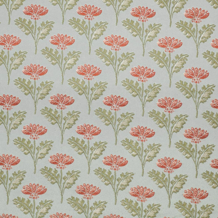 D4422 Grace Aqua by Charlotte Fabric Vintage Damask 100% Polyester Asia </p><p>Repeat: Horizontal 3.75" x Vertical 4" 54 Inches - Fabric Carolina -