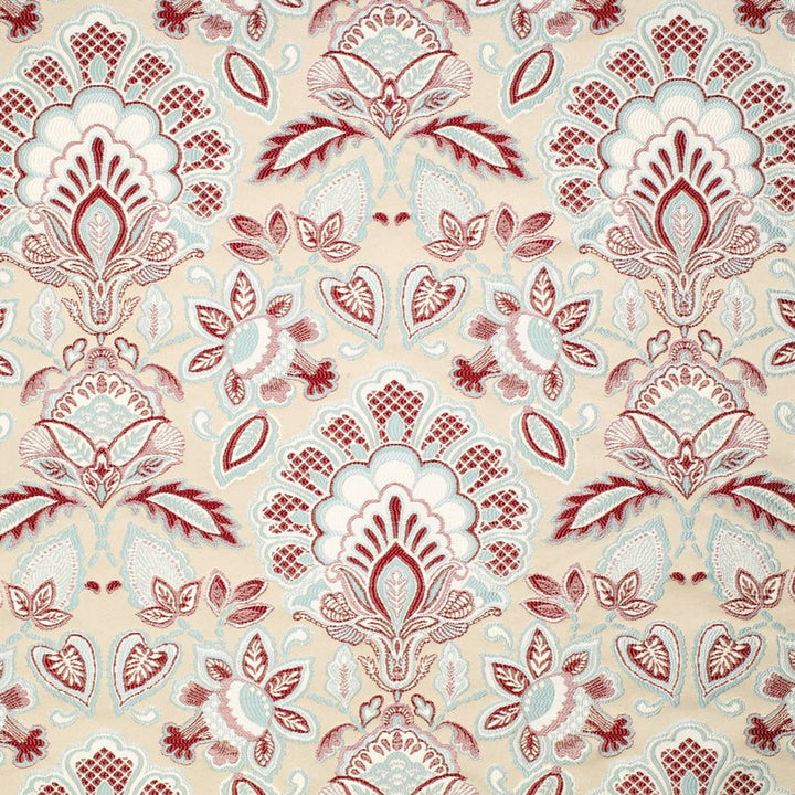 D4433 Felicity Cardinal by Charlotte Fabric Vintage Damask 100% Polyester Asia </p><p>Repeat: Horizontal 14.75" x Vertical 18.25" 54 Inches - Fabric Carolina -