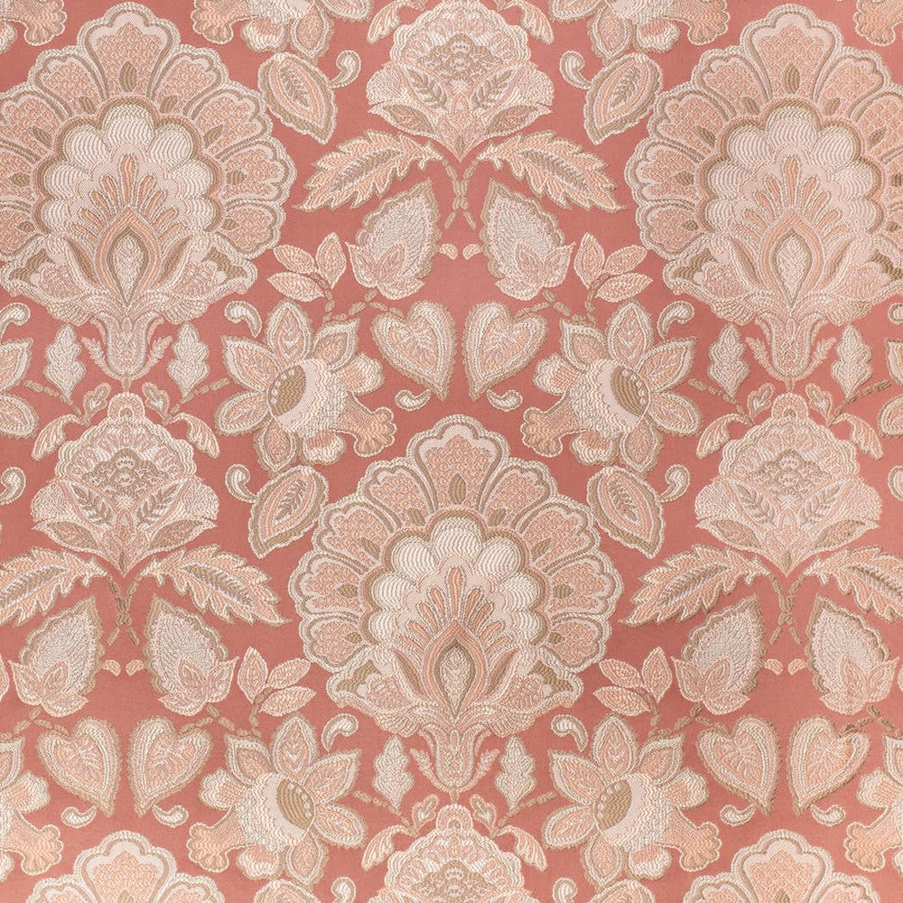 D4435 Felicity Coral by Charlotte Fabric Vintage Damask 100% Polyester Asia </p><p>Repeat: Horizontal 14.75" x Vertical 18.25" 54 Inches - Fabric Carolina -