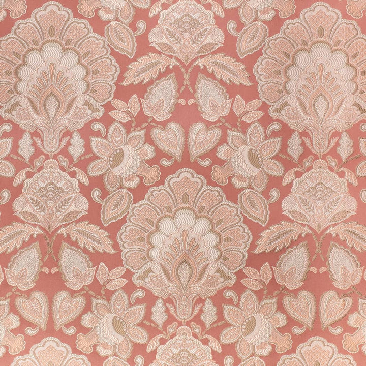 D4435 Felicity Coral by Charlotte Fabric Vintage Damask 100% Polyester Asia </p><p>Repeat: Horizontal 14.75" x Vertical 18.25" 54 Inches - Fabric Carolina -