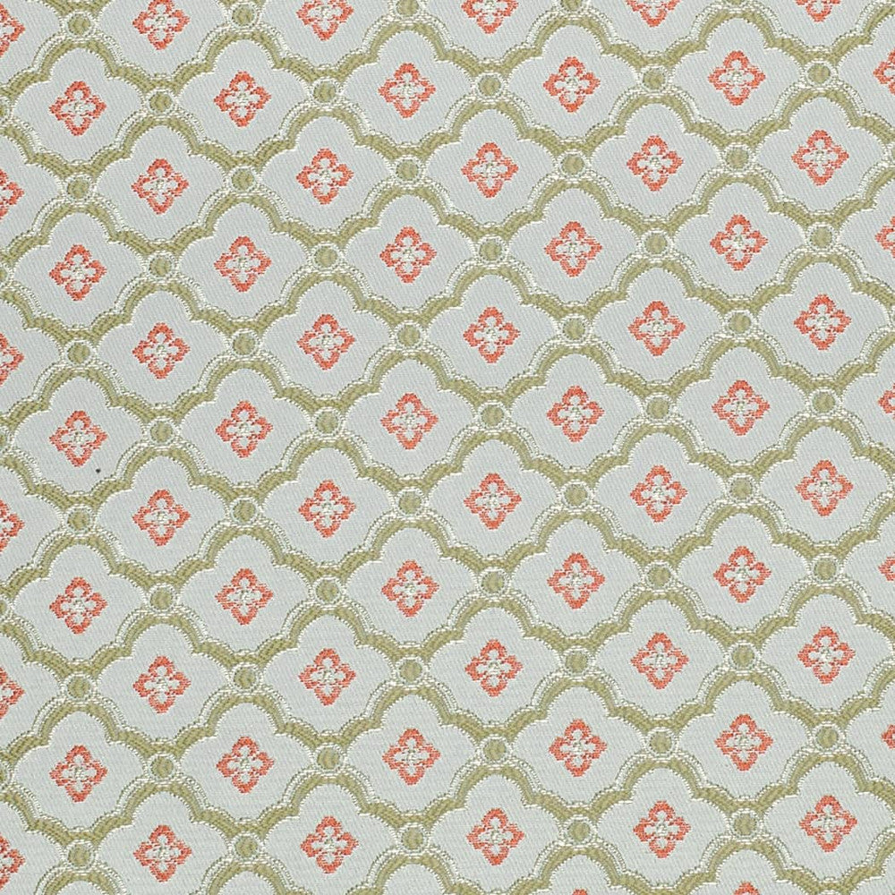 D4443 Mae Aqua by Charlotte Fabric Vintage Damask 100% Polyester Asia </p><p>Repeat: Horizontal 2" x Vertical 2" 54 Inches - Fabric Carolina -