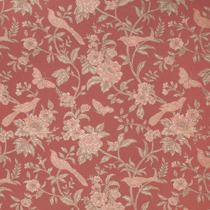 D4449 Eden Coral by Charlotte Fabric