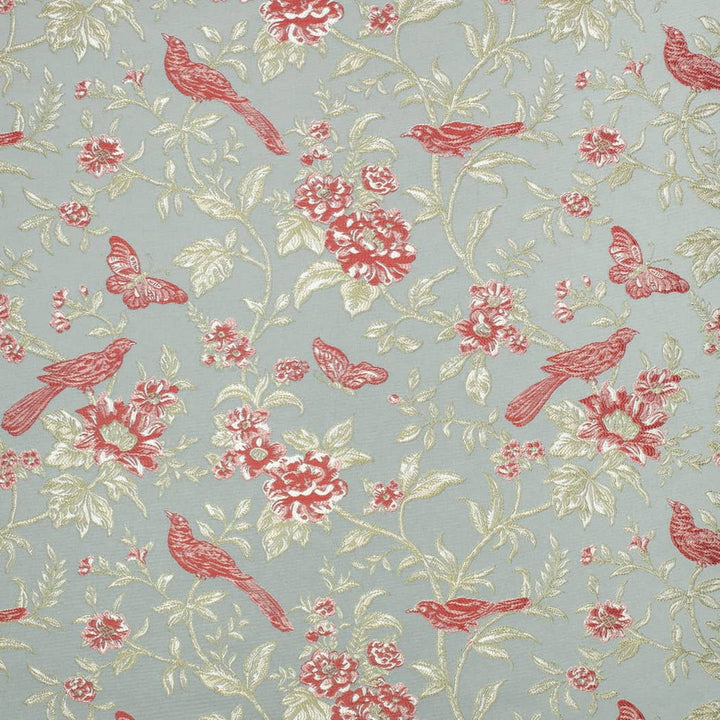 D4450 Eden Aqua by Charlotte Fabric Vintage Damask 100% Polyester Asia </p><p>Repeat: Horizontal 14.75" x Vertical 14.25" 54 Inches - Fabric Carolina -