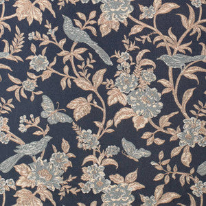 D4453 Eden Navy by Charlotte Fabric
