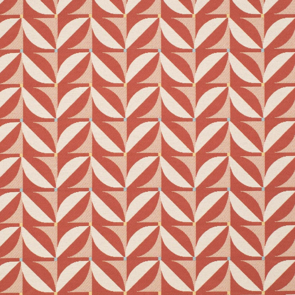 D4550 Patio Poppy by Charlotte Designer Fabric Veranda II 71% Polypropylene, 29% Polyester Mexico </p><p>Repeat: Horizontal 3.75" x Vertical 3.75" 54 Inches - Swanky Fabrics -